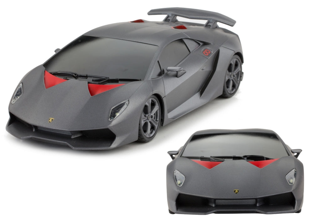 Fjärrstyrd bil Lamborghini Sesto Elemento 1:18 grå 2.4 GHz