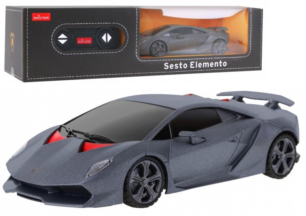 Fjärrstyrd bil Lamborghini Sesto Elemento 1:24 grå 2,4 GHz