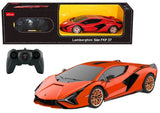 Fjärrstyrd bil Lamborghini Sián orange 38 cm, batteridriven 6+
