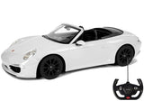 Fjärrstyrd bil Porsche 911 Carrera S 1:12 vit med LED-ljus