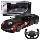 Fjärrstyrd bil Porsche 918 Spyder 1:14 2.4 GHz med LED-ljus