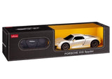 Fjärrstyrd bil Porsche 918 Spyder 1:24 silver med fjärrkontroll