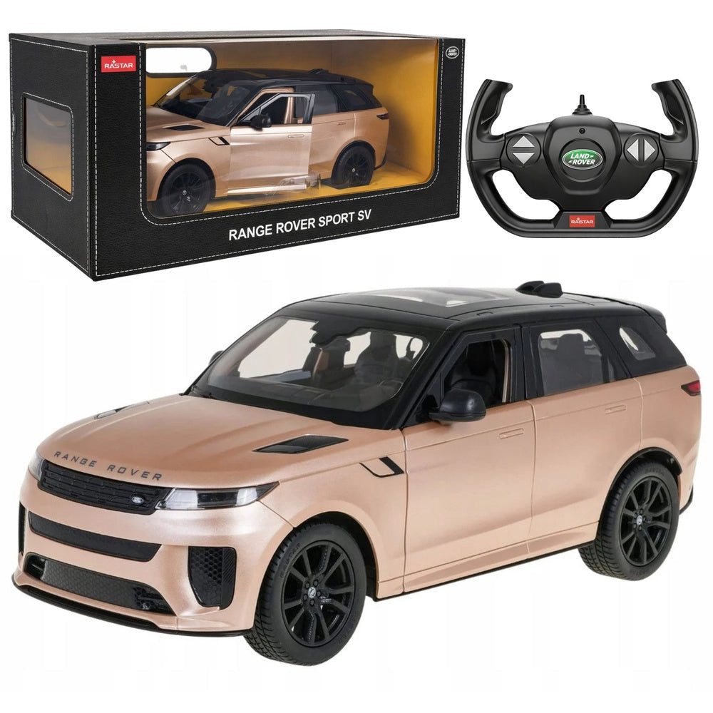 Fjärrstyrd bil Range Rover Sport SV 1:14 2.4 GHz LED-ljus guld