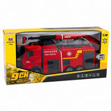 Fjärrstyrd brandbil 1:18 med ljus 2.4GHz Huina 1362