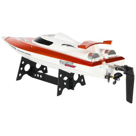 Fjärrstyrd båt FT009 30 km/h 2.4GHz 150 m räckvidd orange