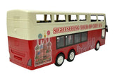 Fjärrstyrd dubbeldäckarbuss 1:18 med ljus/ljud 2,4 GHz 34 cm