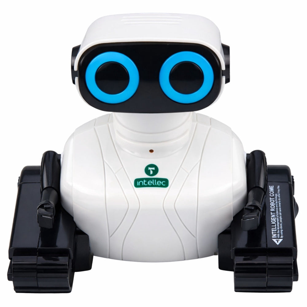 Fjärrstyrd interaktiv robot 2.4 GHz med larvdrift, musik & LED-ögon