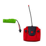 Fjärrstyrd leksakstraktor med trailer 48 cm grön LED 3,7V