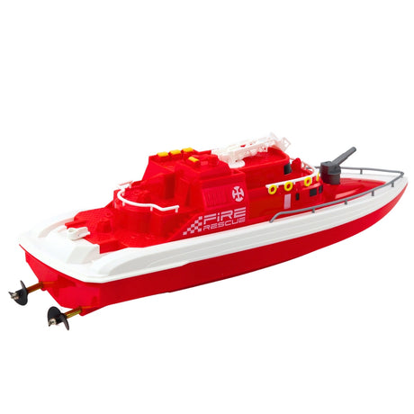 Fjärrstyrd motorbåt 40 cm 2.4GHz 60 m räckvidd röd