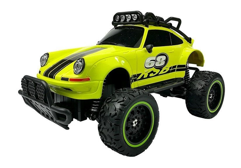 Fjärrstyrd off-road bil 1:18 2.4 GHz med ljus, från 6 år