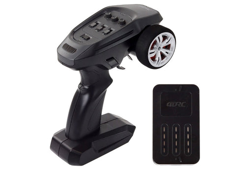 Fjärrstyrd off-road bil 4WD blå 1400 mAh LED-ljus USB-laddare