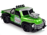 Fjärrstyrd pickup truck 1:18 grön 24 cm, 6+ år