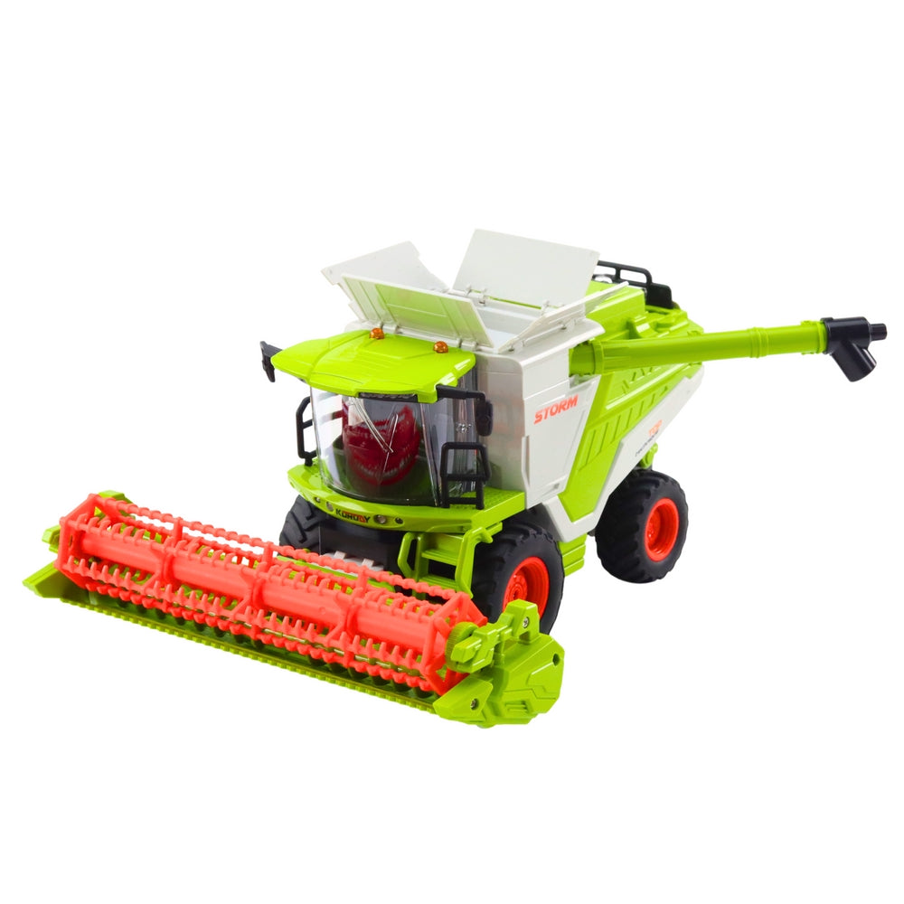 Fjärrstyrd skördetröska 1:24 2.4 GHz med ljus/ljud och rökgenerator