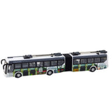 Fjärrstyrd stadsbuss 36 cm med LED-ljus, 27 MHz, USB-laddning