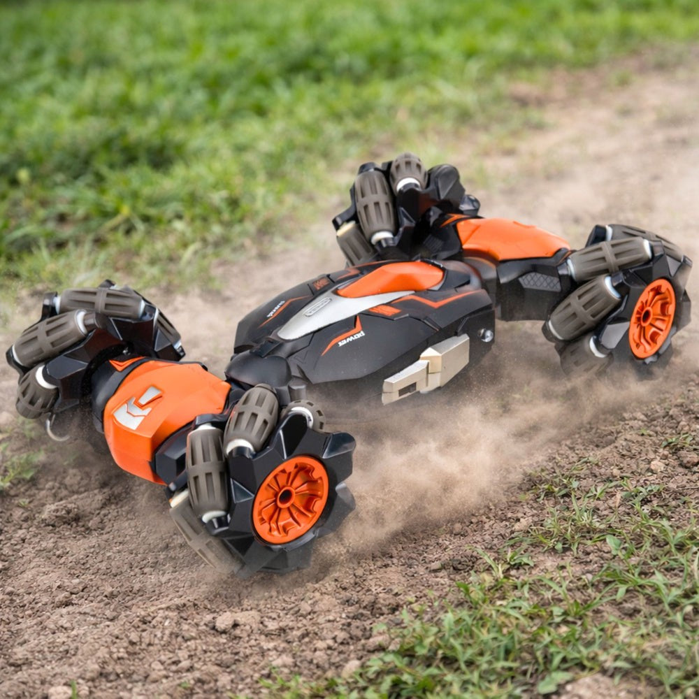 Fjärrstyrd twistbil 1:16 2.4GHz 360° stunts med batteri