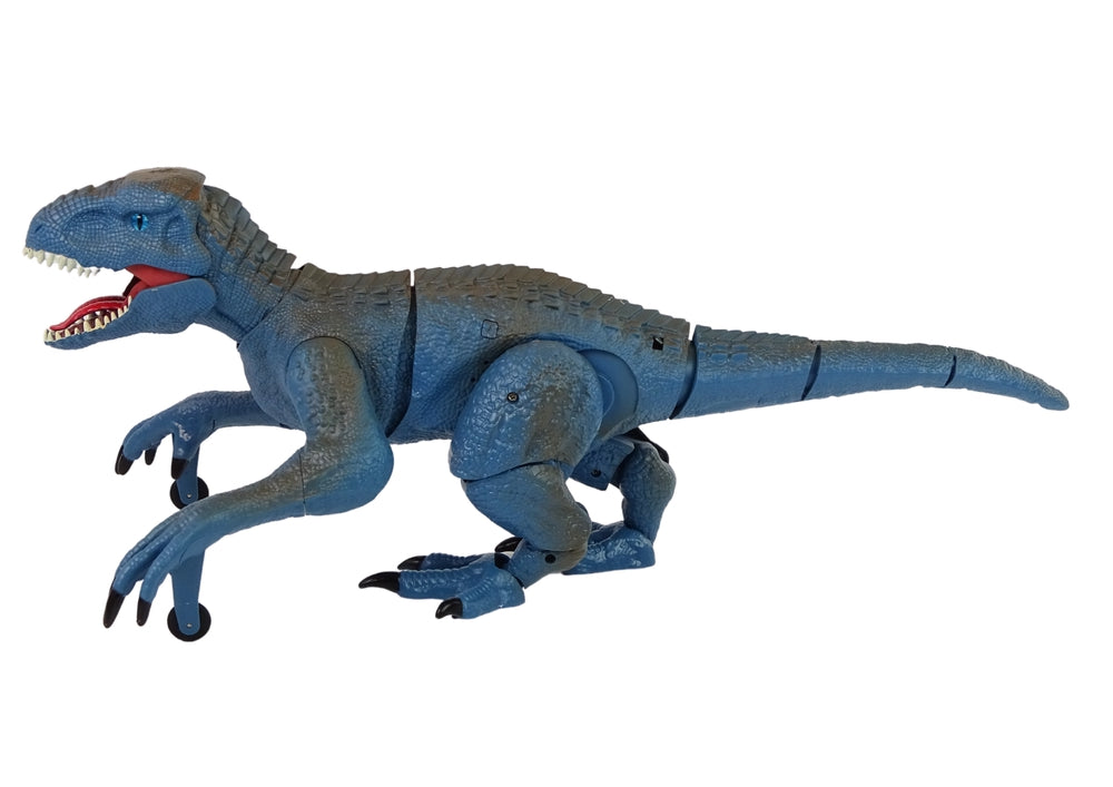 Fjärrstyrd velociraptor 46 cm med ljud/ljus, infraröd fjärrkontroll