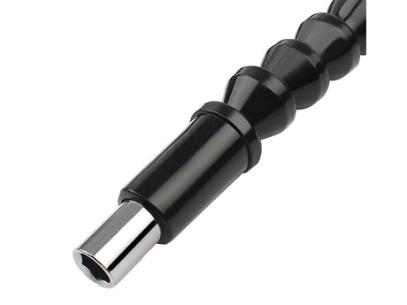 Flexibel bitförlängare 30 cm magnetisk svart för skruvdragare/borr