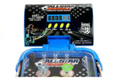 Flipperspel bordmodell med LCD-display och lampor, blå 53,5 cm