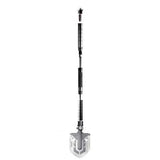 Fällbar multiverktygsspade 16-i-1 med 2 nylonfodral, aluminium/rostfritt