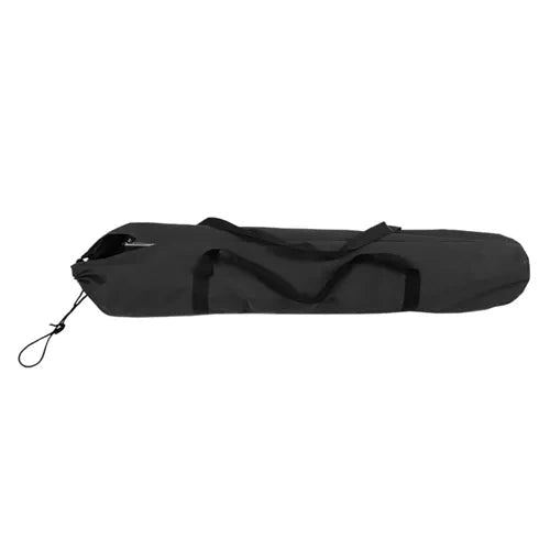 Fällsäng camping 189x70 cm 110 kg med transportväska svart