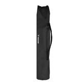 Fällsäng camping 189x70 cm 110 kg med transportväska svart