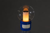 Flytande klor/bromdispenser solcell med LED för 7,6 cm tabletter