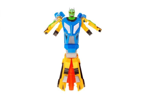 Foam dart gun leksak 2-i-1 robot med mask, 6 skumdart