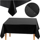 Folie bordsduk svart 137x274 cm vattenavvisande återanvändbar