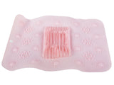 Fotmassage matta för dusch/badkar 41x32 cm PVC slumpfärg