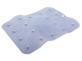Fotmassage matta för dusch/badkar 41x32 cm PVC slumpfärg