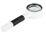 Förstoringsglas 16x med glaslins 35 mm svart/vit