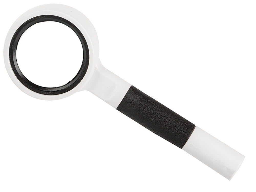 Förstoringsglas 16x med glaslins 35 mm svart/vit