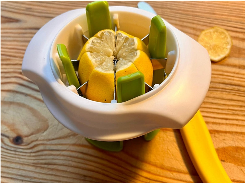 Fruktskärare 8 klyftor för citrus innerdiameter 7,5 cm