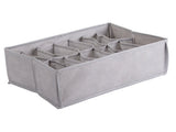 Förvaringslåda för underkläder 14 fack 35x24x10 cm, färg slumpas