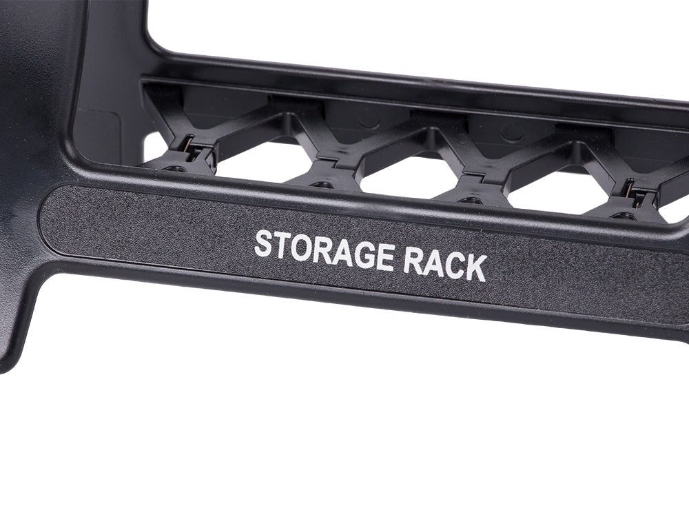 Förvaringsställ för skärbrädor och lock plast svart 19x10x12,5 cm