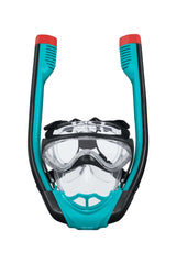 Fullface snorkelmask L/XL med torr snorkel och envägs luftflöde 14+