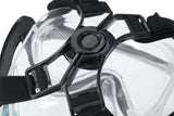 Fullface snorkelmask L/XL med torr snorkel och envägs luftflöde 14+