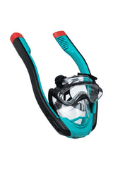 Fullface snorkelmask L/XL med torr snorkel och envägs luftflöde 14+