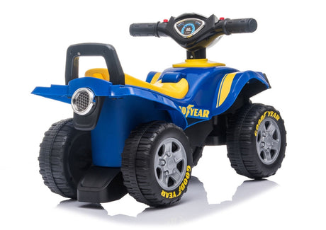 Fyrhjuling ride-on för barn med ljud och ljus, max 25 kg