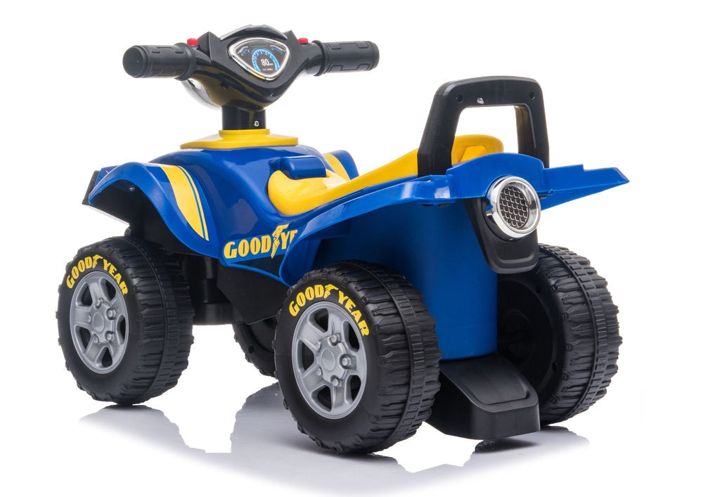 Fyrhjuling ride-on för barn med ljud och ljus, max 25 kg