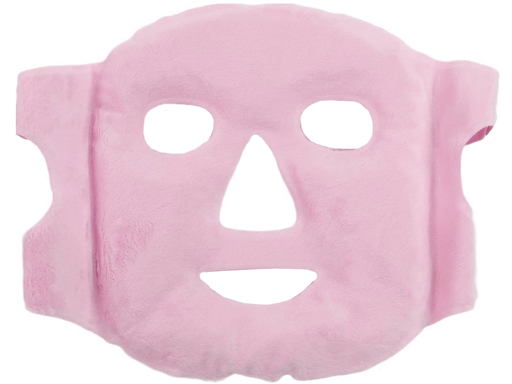 Gel ansiktsmask kyl- och värmemask rosa, universalstorlek