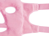 Gel ansiktsmask kyl- och värmemask rosa, universalstorlek