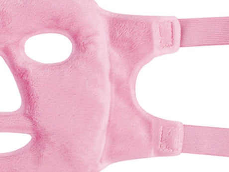 Gel ansiktsmask kyl- och värmemask rosa, universalstorlek