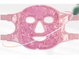 Gel ansiktsmask kyl- och värmemask rosa, universalstorlek
