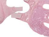 Gel ansiktsmask kyl- och värmemask rosa, universalstorlek