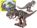 Gående T-Rex dinosaurieleksak 29 cm med ljus & ljud, batteridriven AA