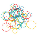 Geoboard träplatta med spikar, 40 gummiband & 24 mönsterkort