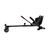 Go-kart kit till hoverboard med sits, justerbar 40-60 cm, svart/orange
