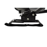 Go-kart kit till hoverboard med sits, justerbar 40-60 cm, svart/orange
