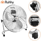 Golvfläkt 50 cm 130W metall, 3 hastigheter, 180 cm kabel